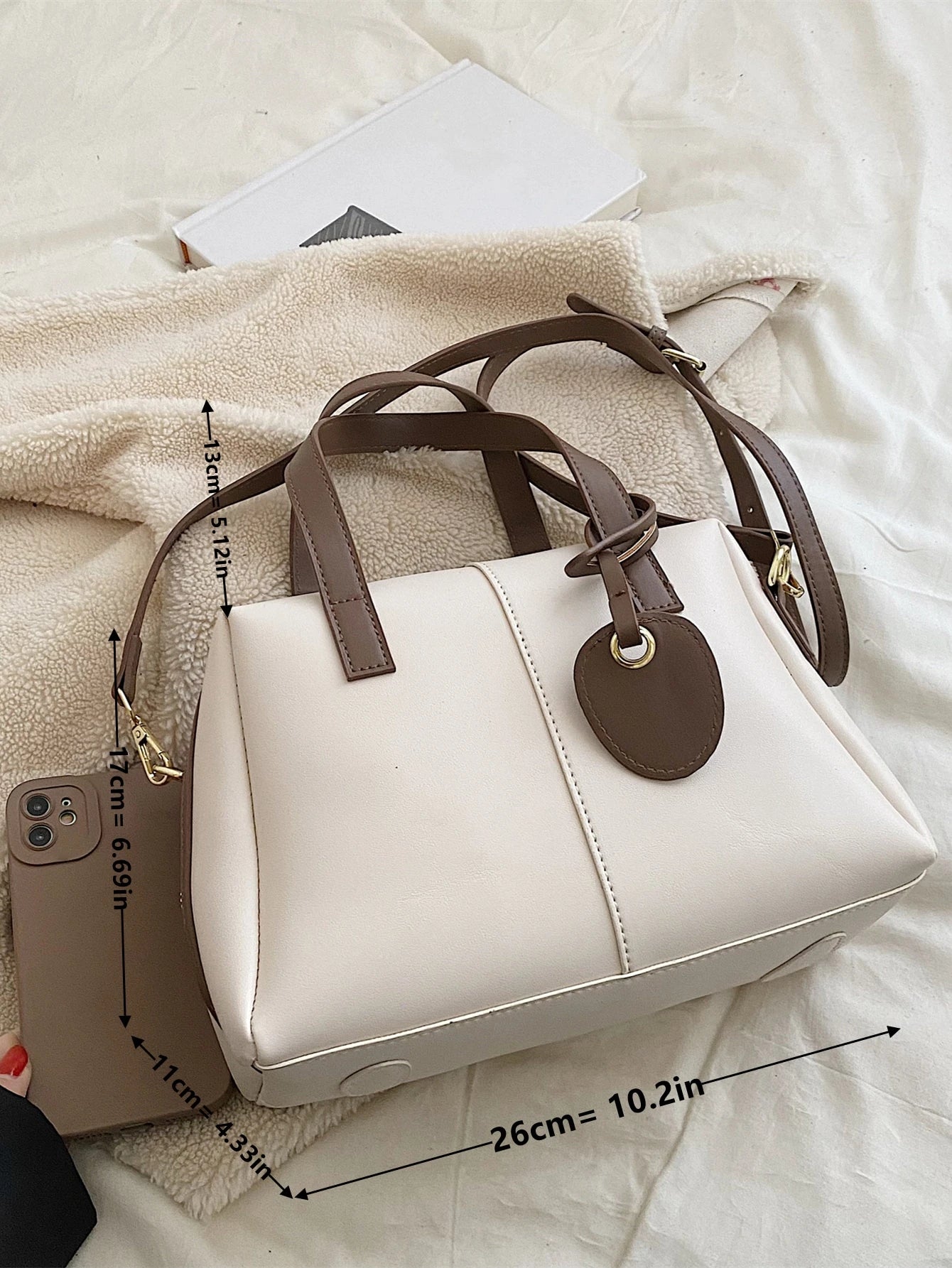 Double Handle Boston Bag