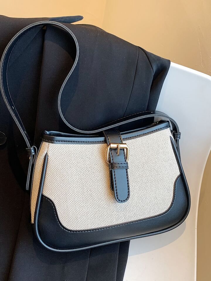 Canvas Luxe Shoulder Bag