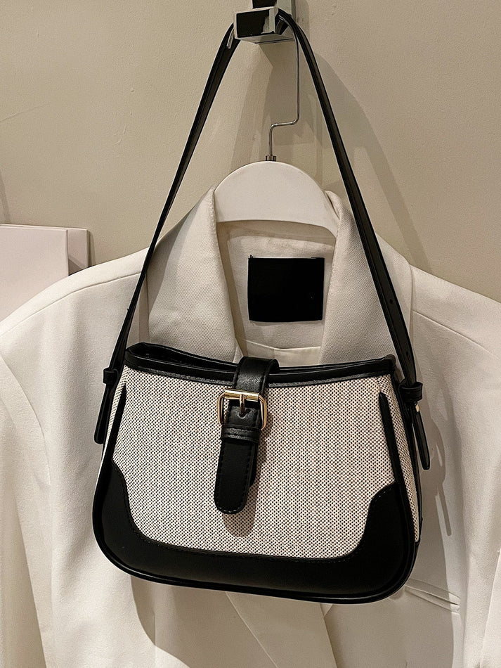 Canvas Luxe Shoulder Bag