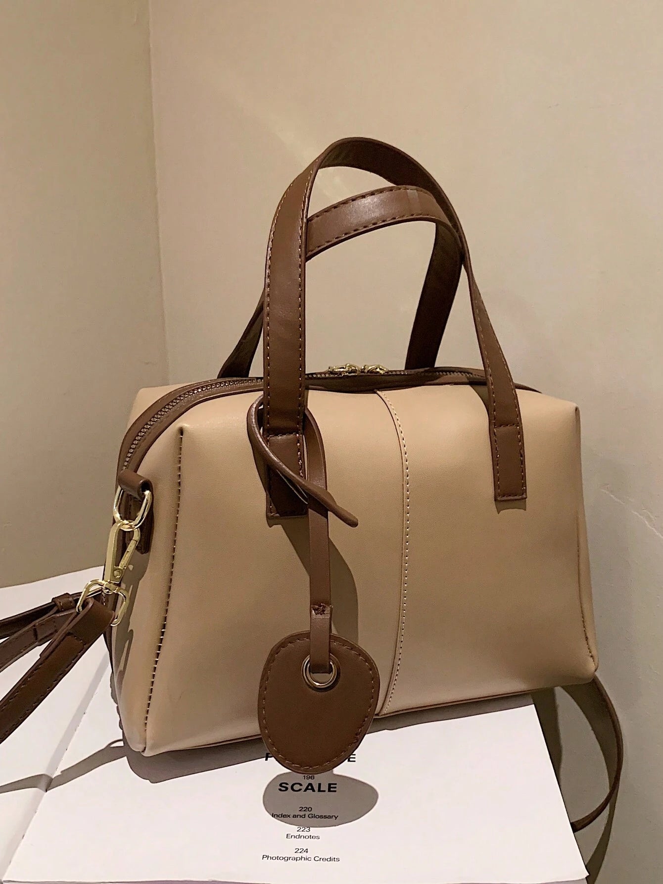 Double Handle Boston Bag
