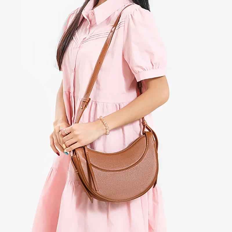 Half-moon Crossbody